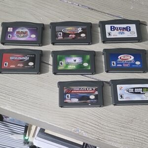 8x Gameboy Advanced Games Collection Lot